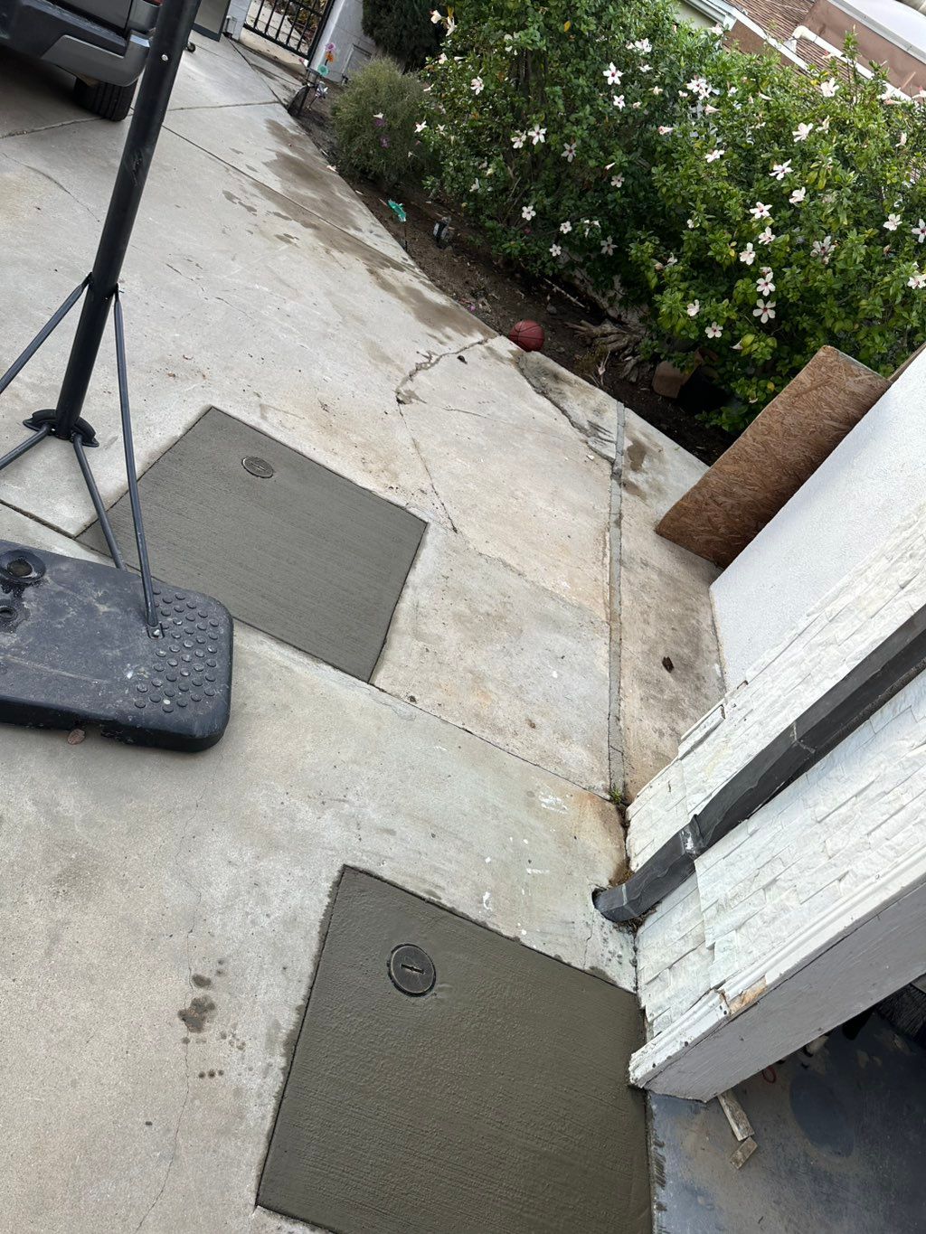 Repair of the main house sewer line that was causi