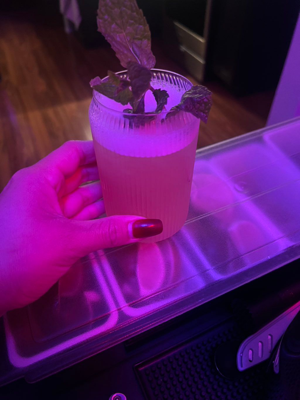 Vodka hibiscus cocktail 🌺