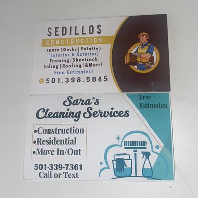 Avatar for Sara’s cleaning services/Sedillos construction