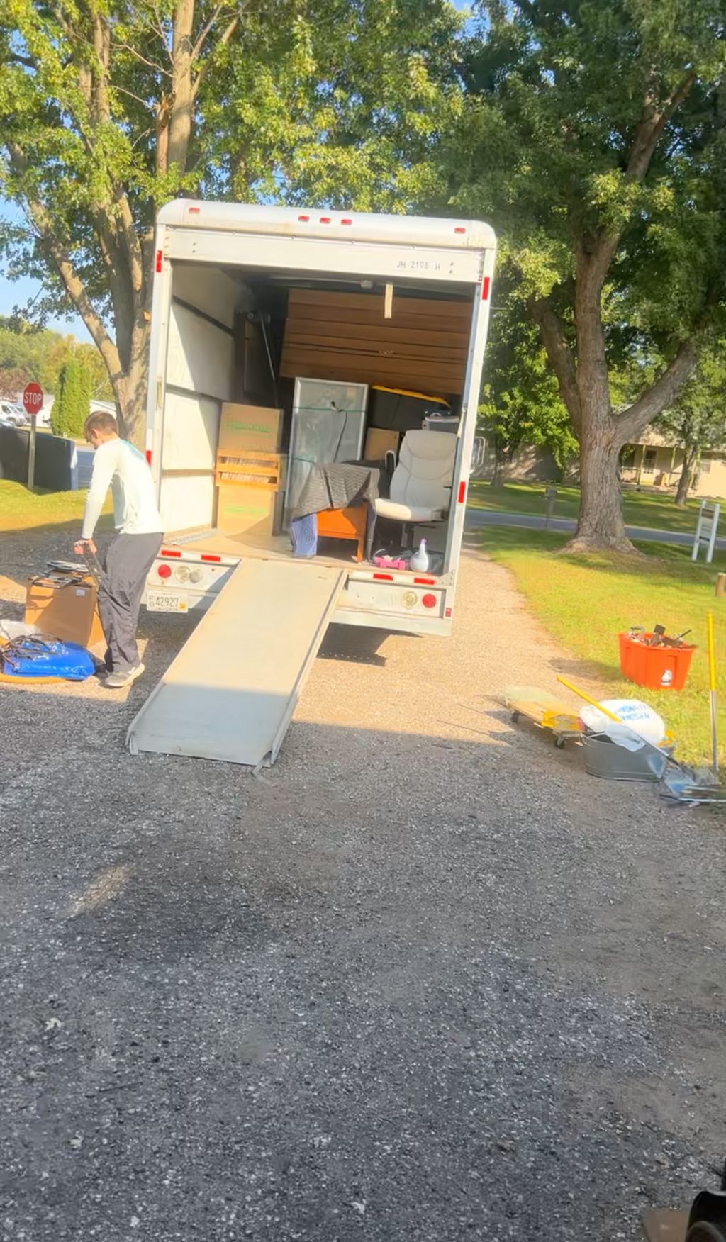 Interstate pack from a move from La Crosse to Rock