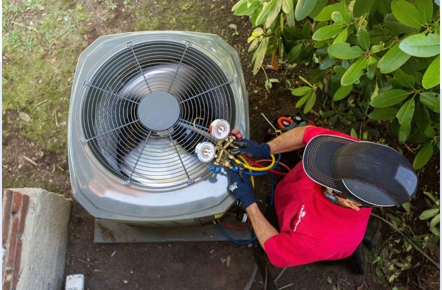 Finishing up the Air Conditioning by checking the 