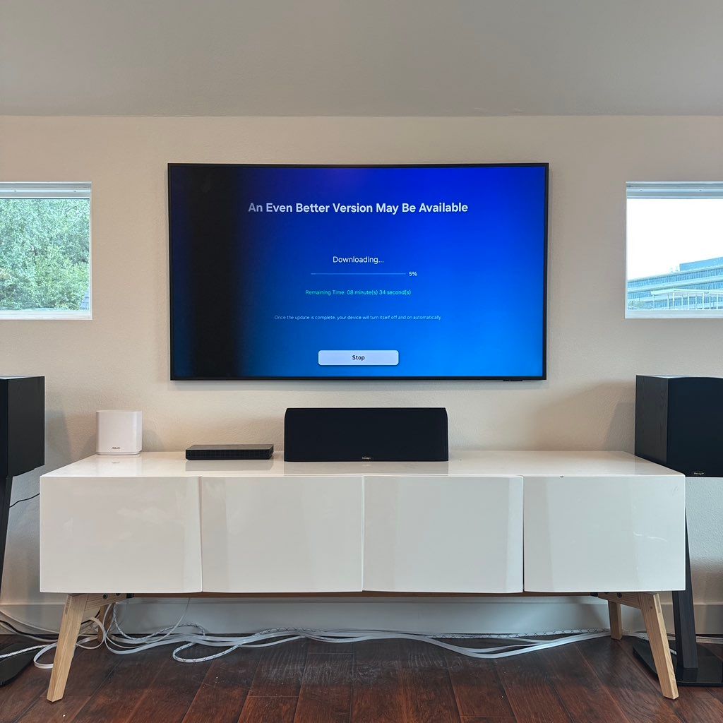 LavaHandyman (TV mounting and Art installation)