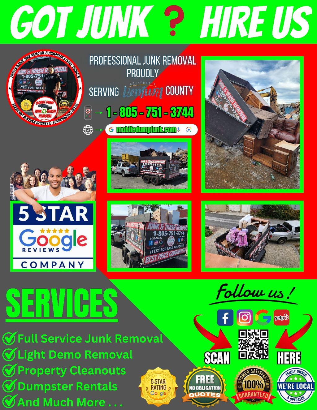 GOT JUNK❓️HIRE US