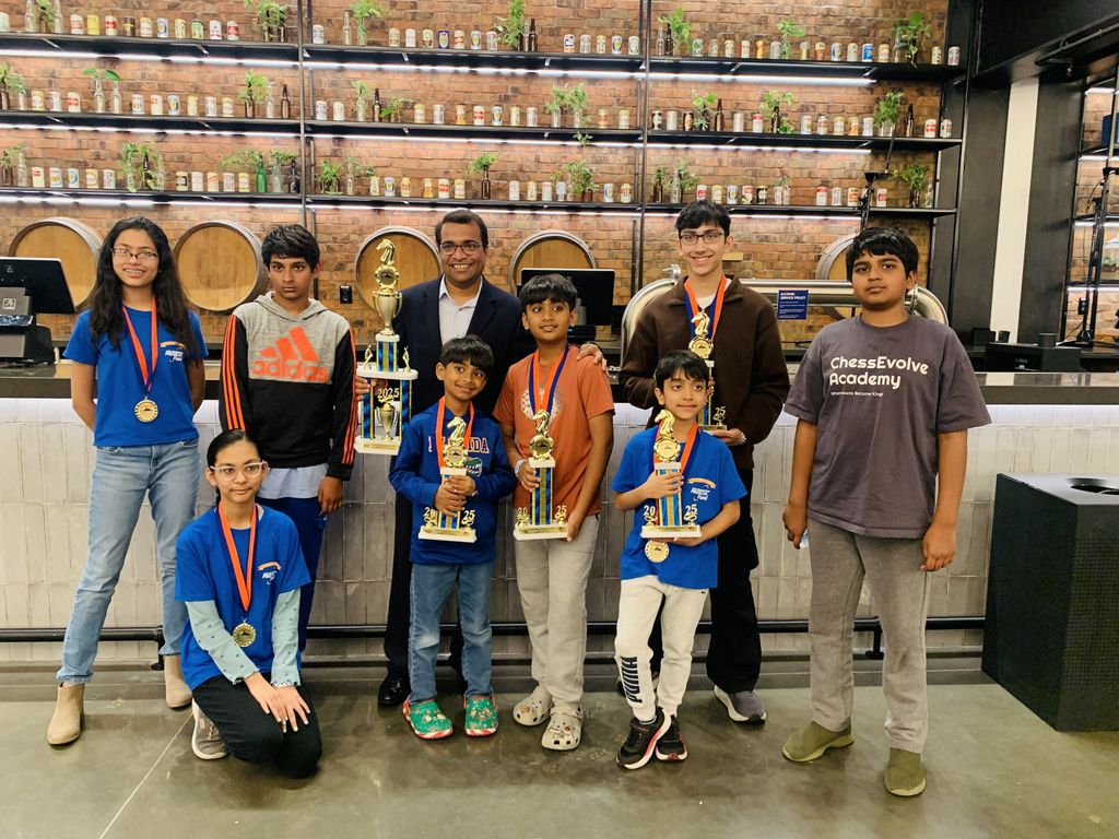 Coach Raj with his Champion Students!