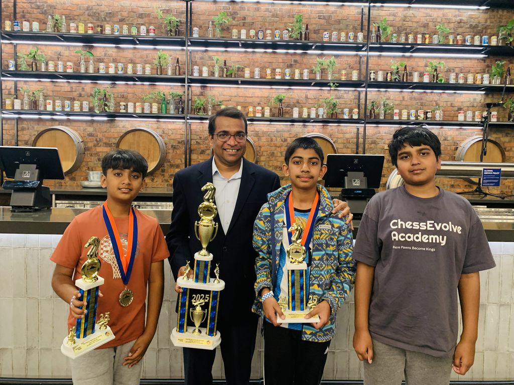 Coach Raj with his Champion Students!