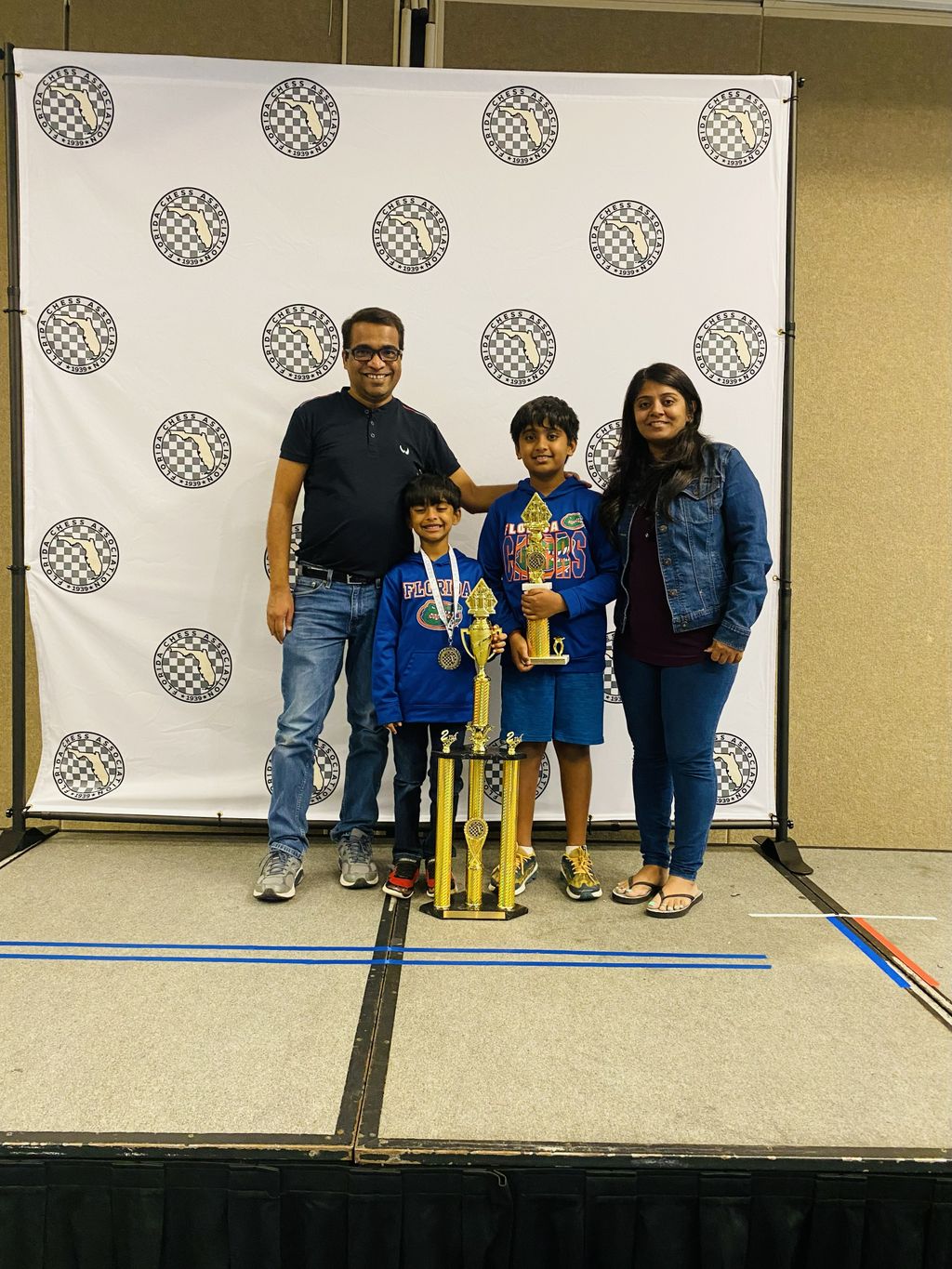 Coach Raj with his Champion Students!