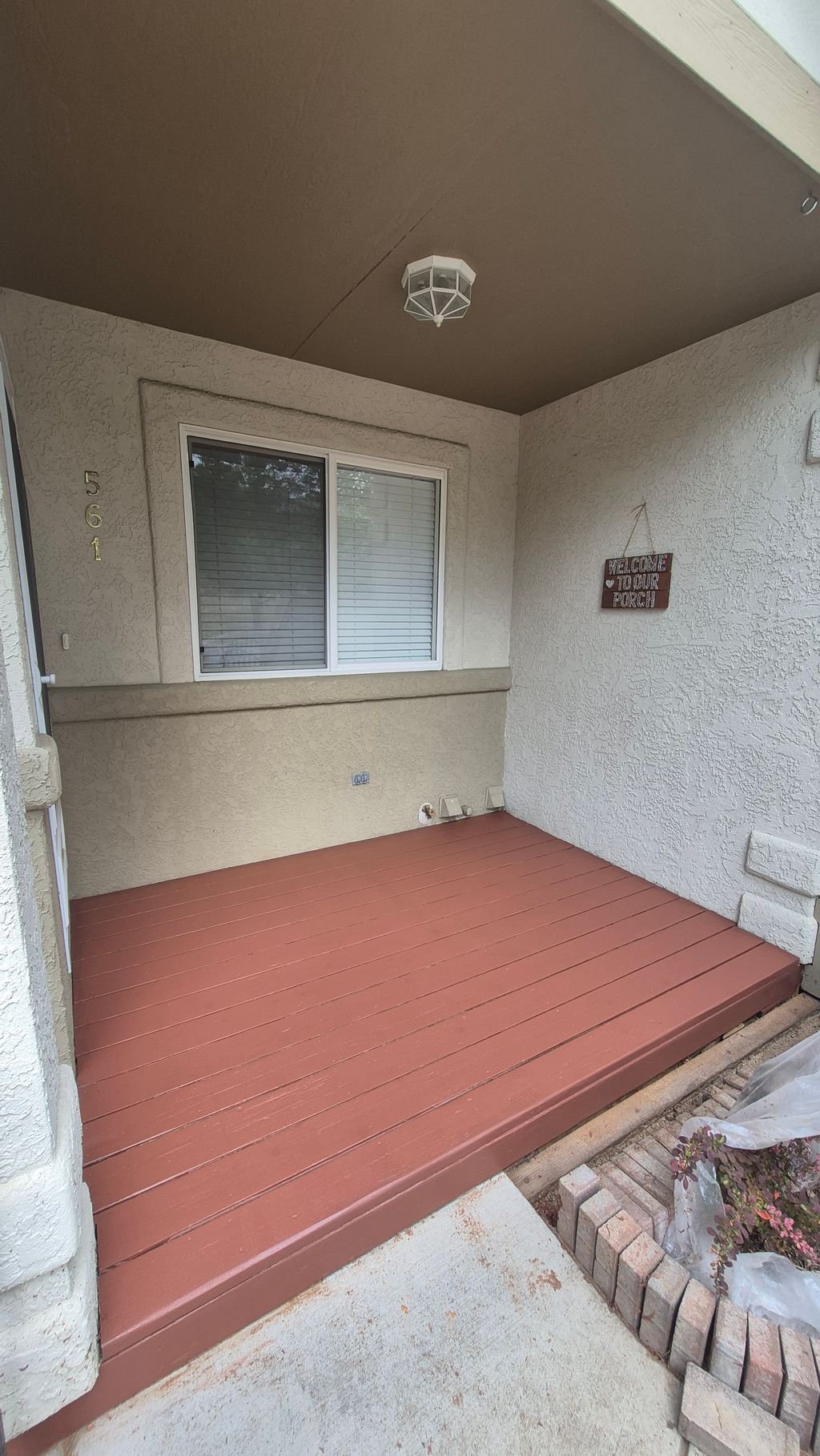 Patio deck resurface