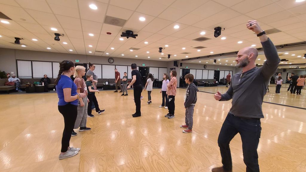 Teaching a group class for a local 4-H program!