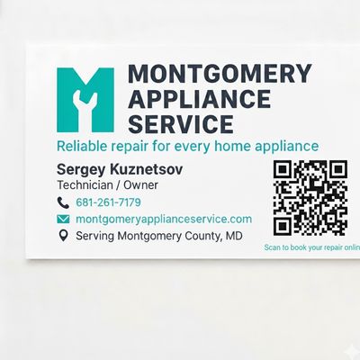 Avatar for MontgomeryApplianceService