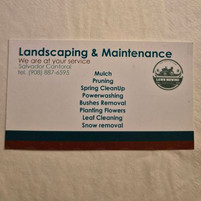 Avatar for landscaping y maintenance