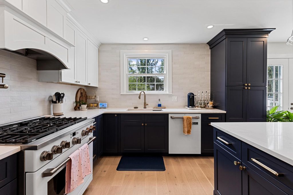 Navy-White Kitchen in Blue Bell, PA