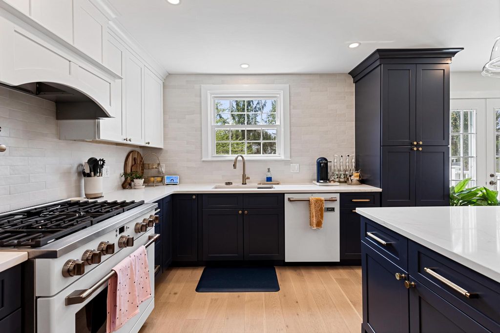 Navy-White Kitchen in Blue Bell, PA