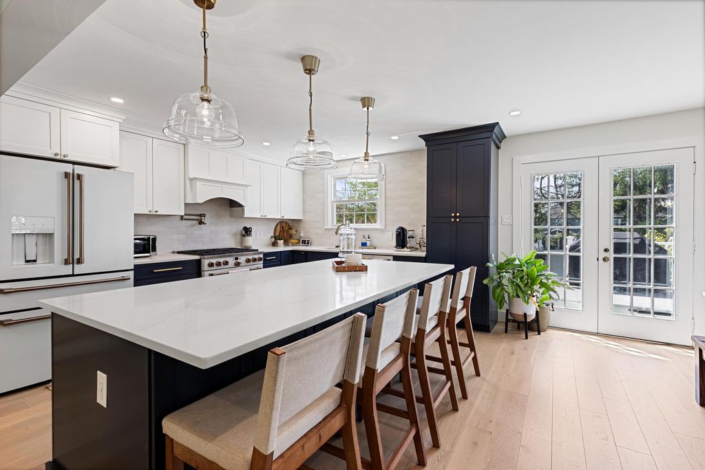 Navy-White Kitchen in Blue Bell, PA