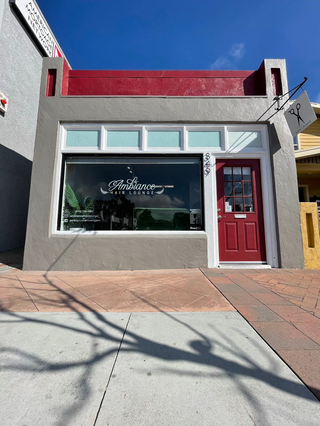 I painted the exterior and door, put the decal on 