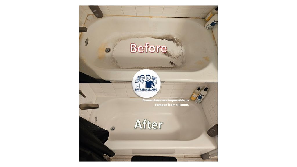 Note: Some stains are impossible to remove from si