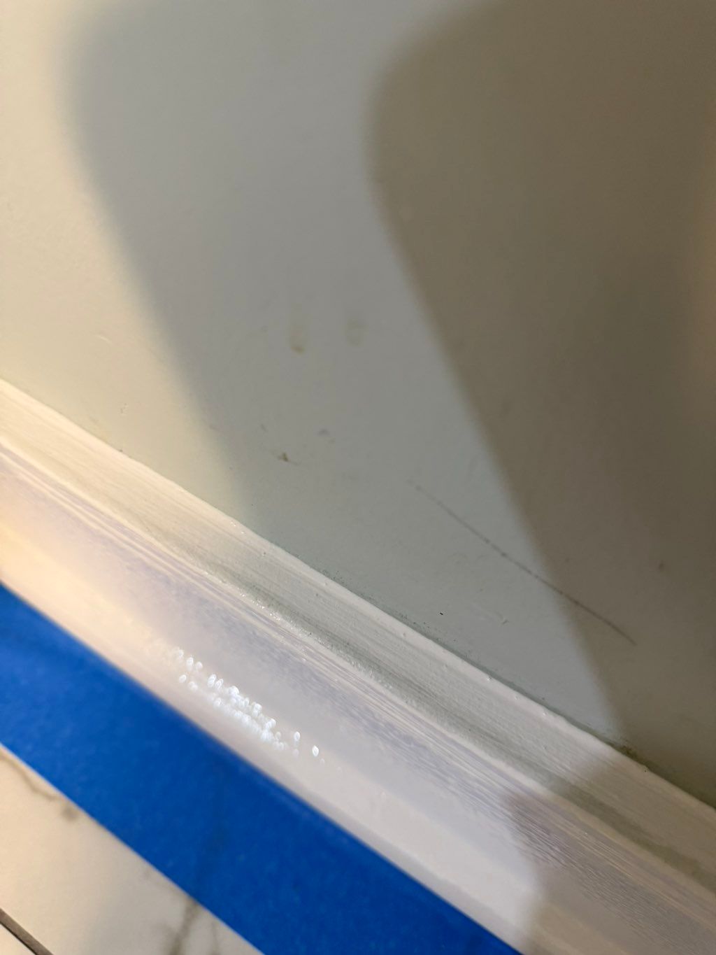 Observe the razor sharp “cut in” work done with a 