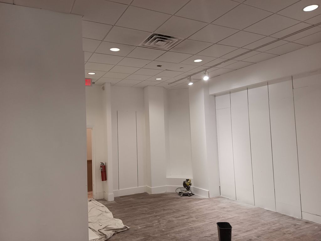 Wall repair and paint