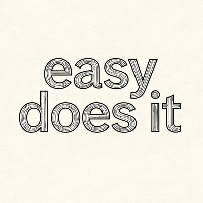 Avatar for Easy does it