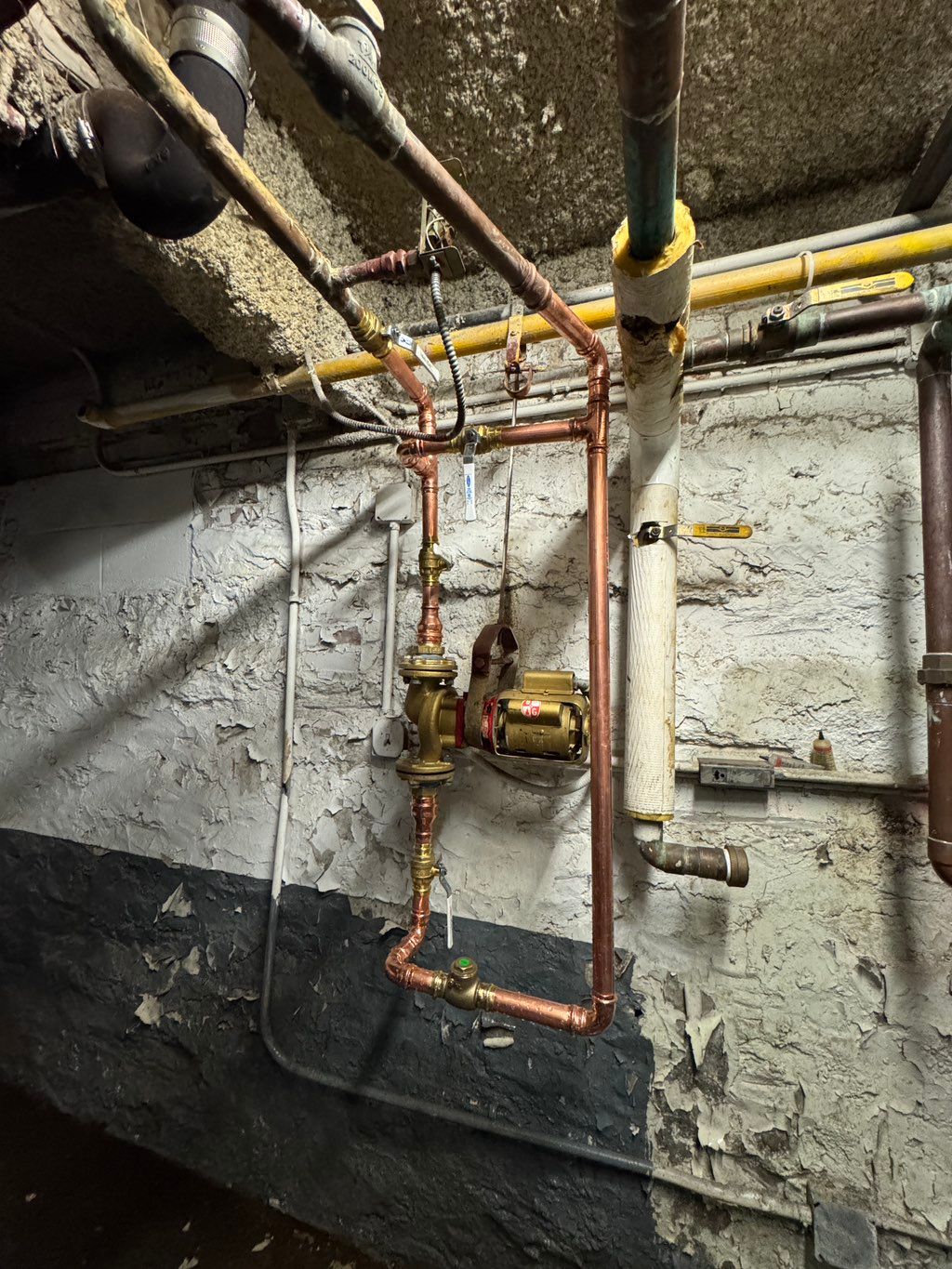 Installed a new domestic pump