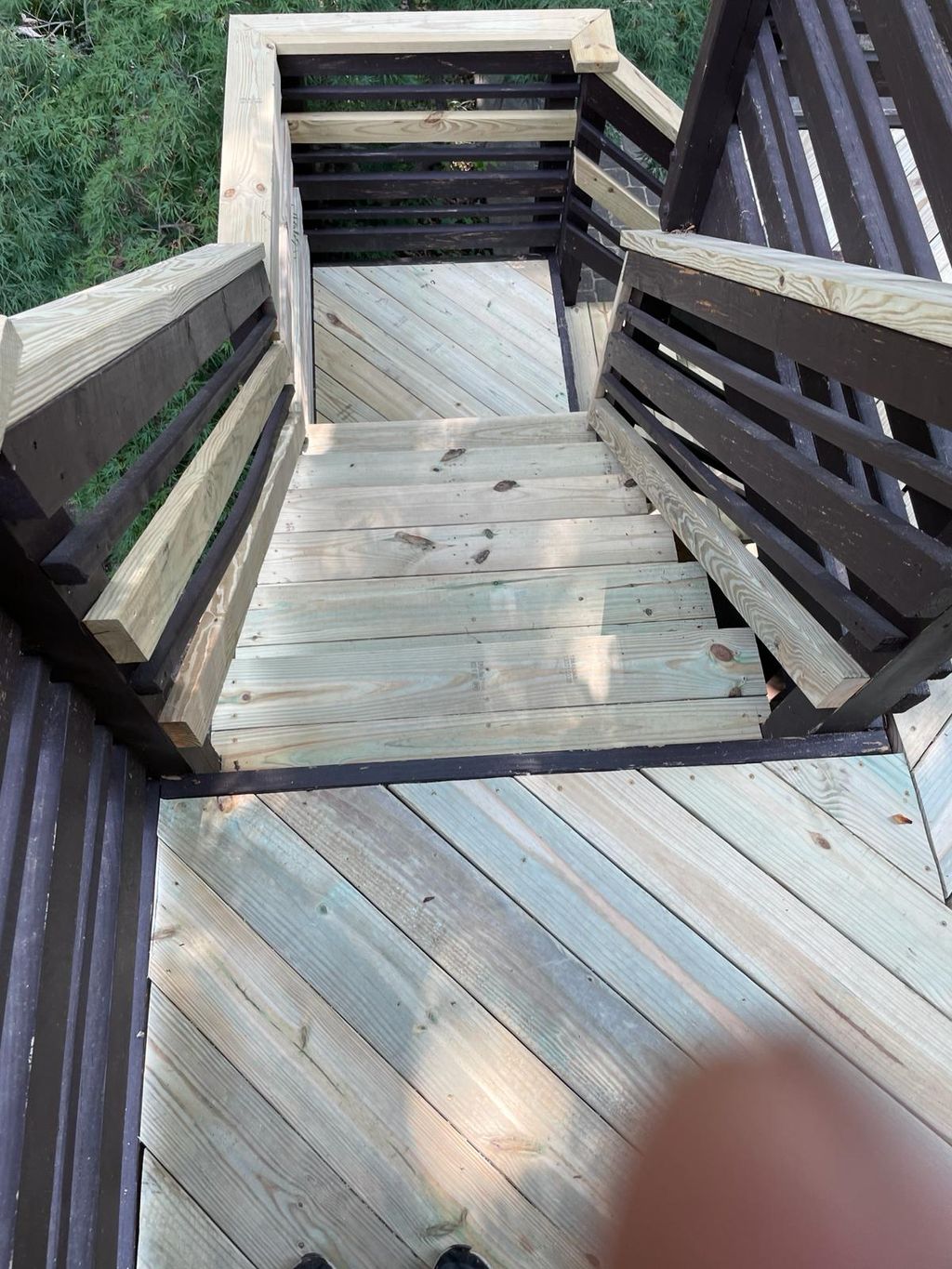 Deck stairs