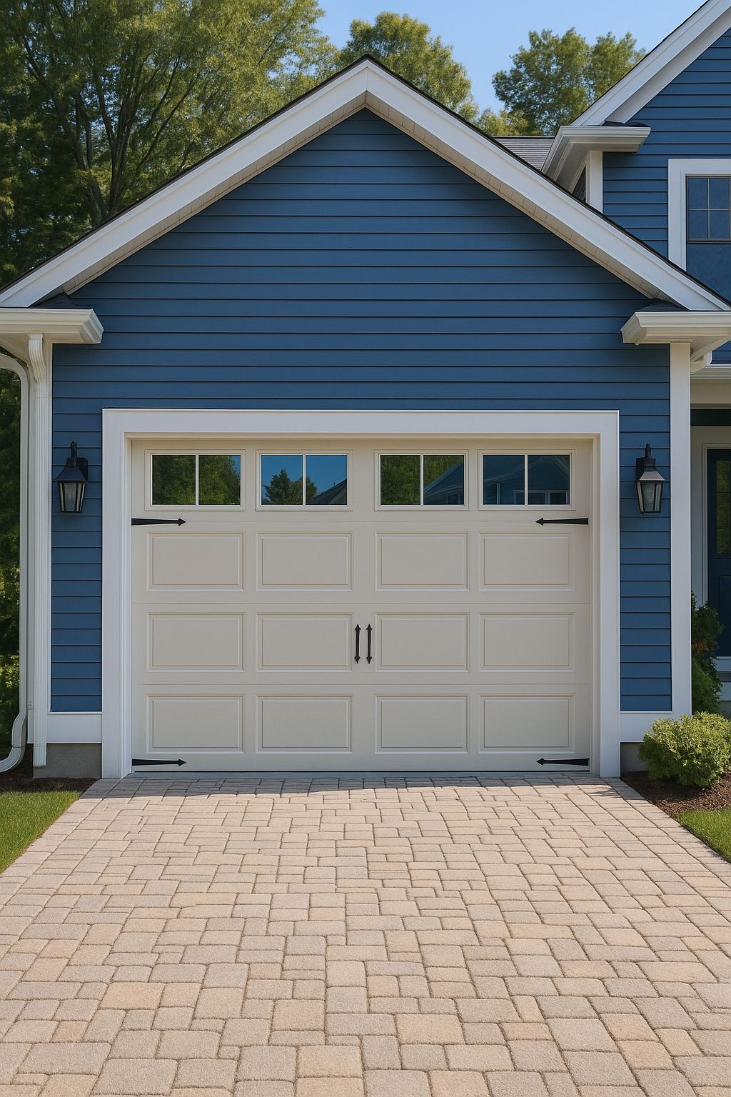 A fresh new garage door that instantly elevates yo