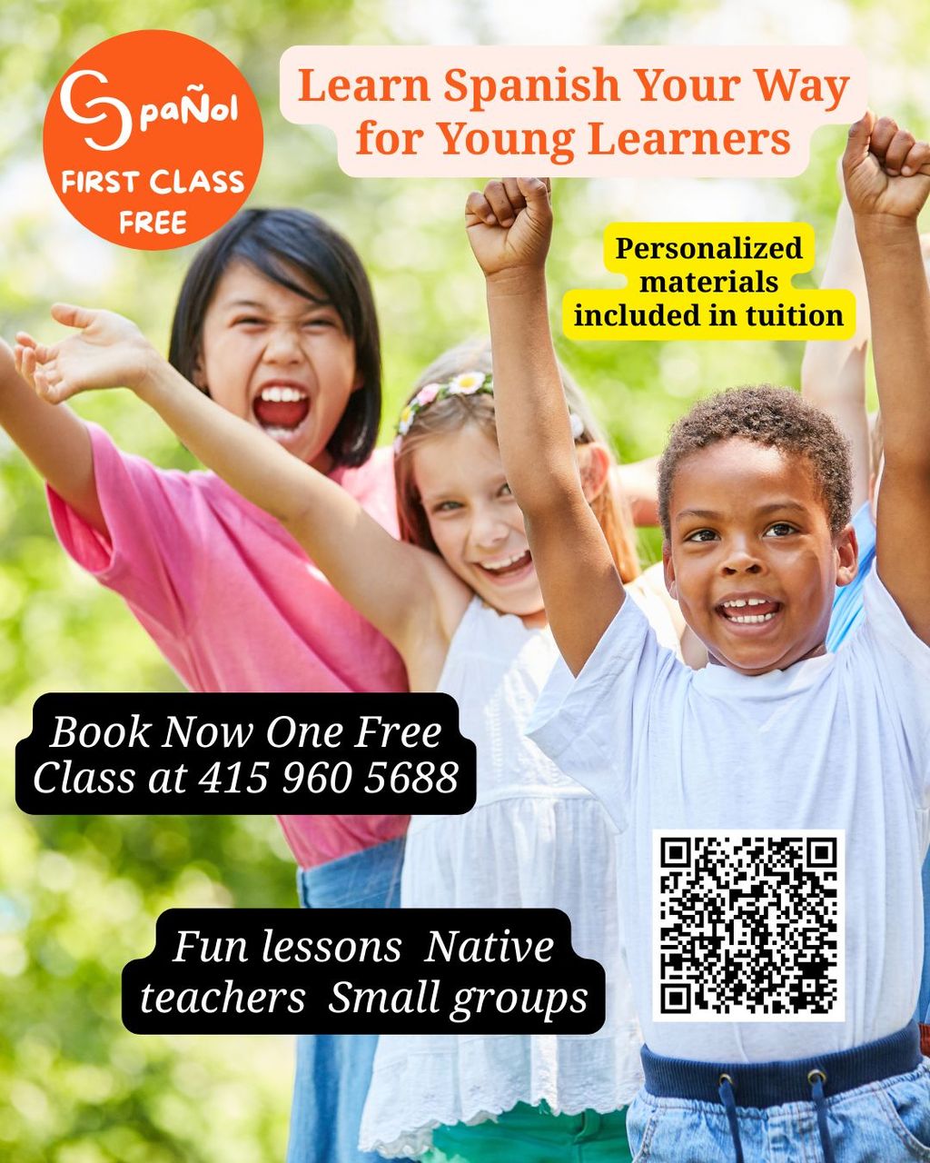 Spanish for children and teenagers