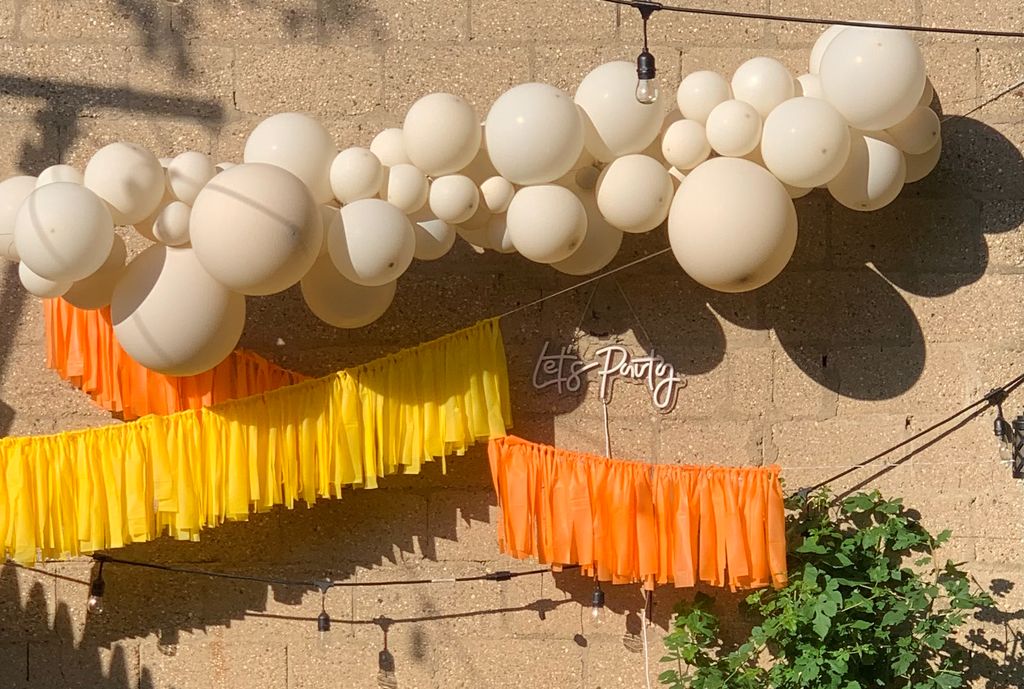 22's  birthday deco!