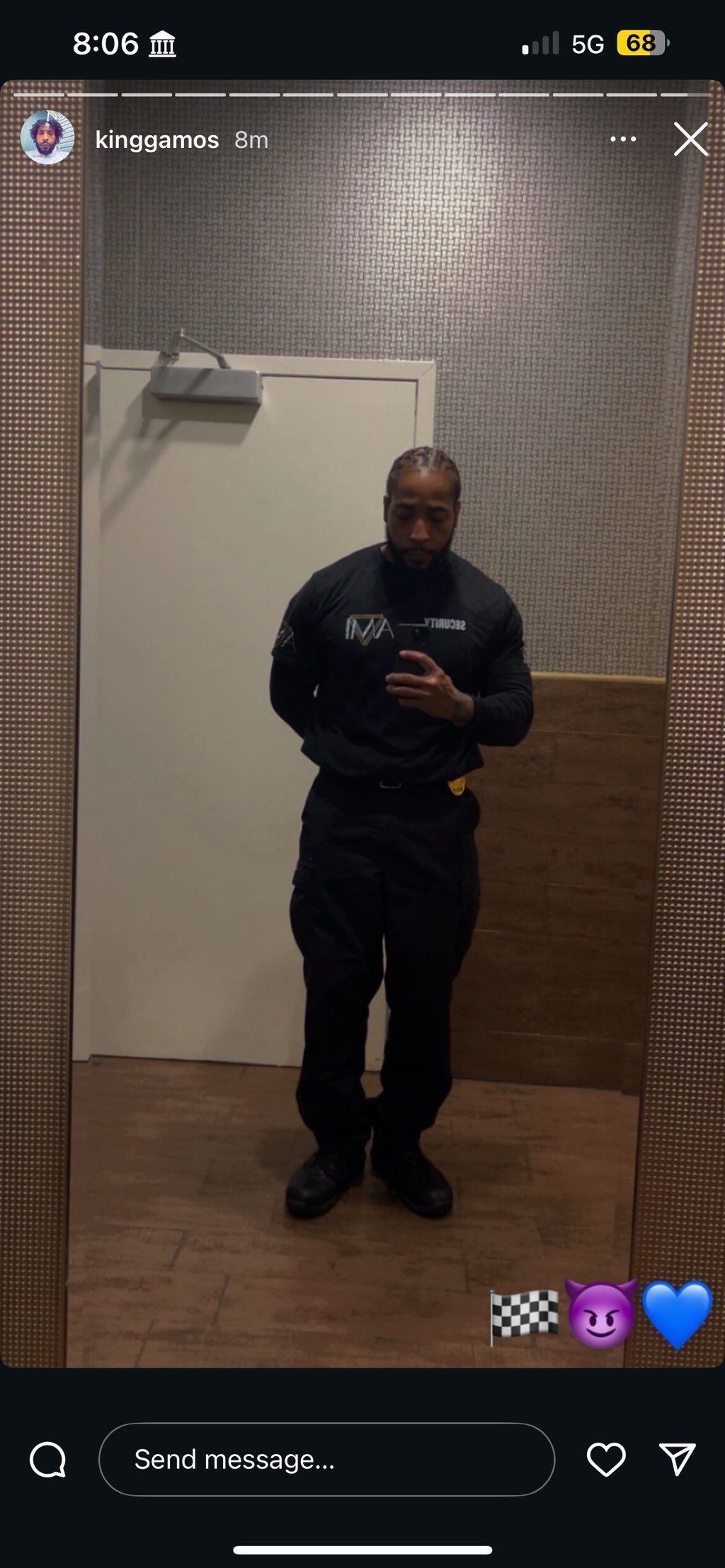 One of our lead guards 