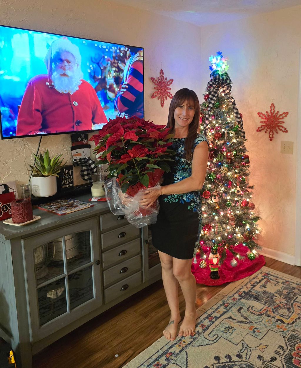 My Christmas plant from one of my wonderful client