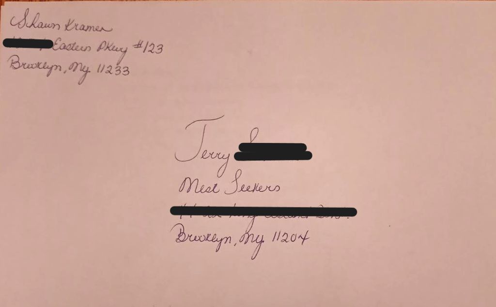 Christmas Card Envelope for Small Business