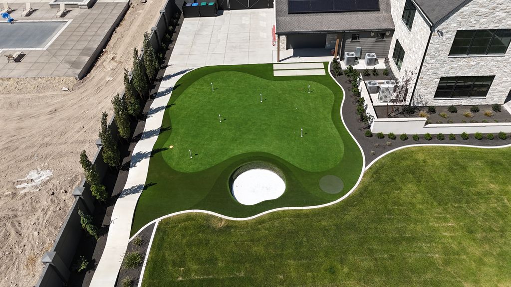 Sand-filled Golf Green - Bluffdale, UT