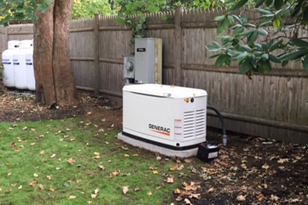 Generac generators install  