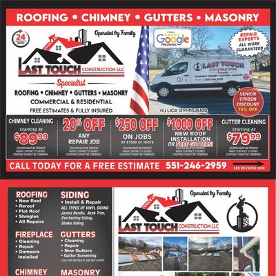 Avatar for Last touch roofing & chimney LLc