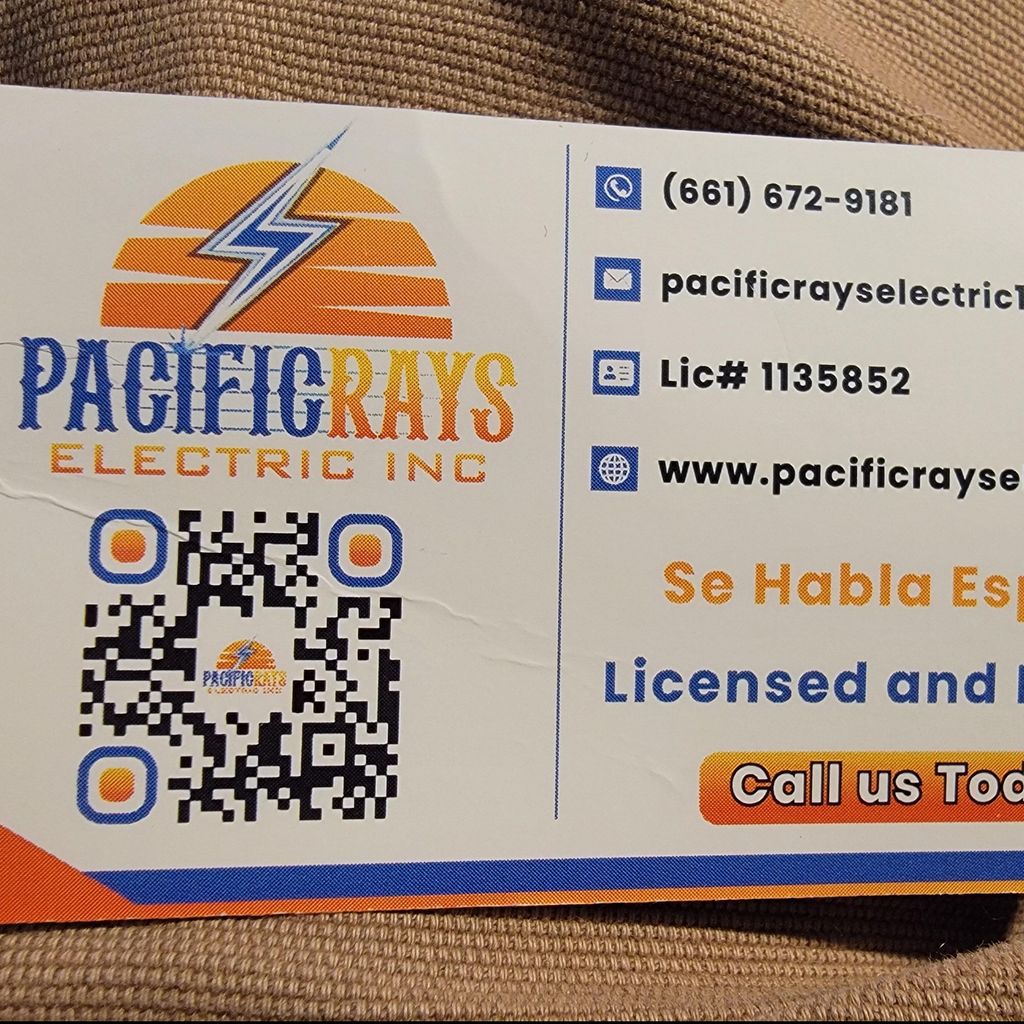 Pacific Rays electric inc.
