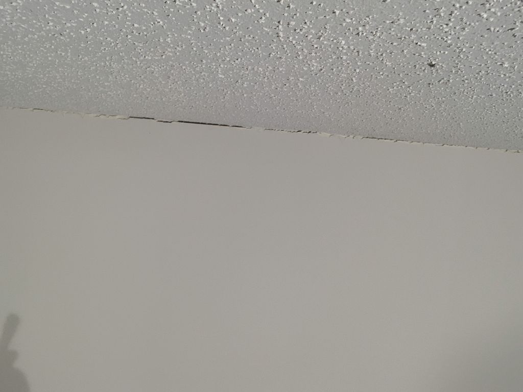 BEFORE -C- Drywall Repair