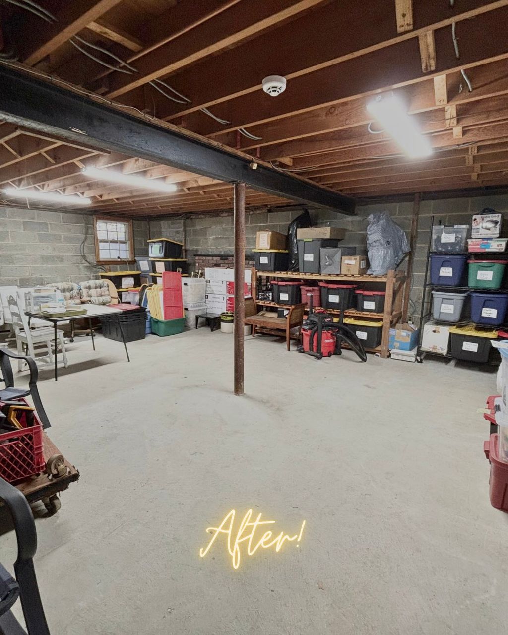 Client Basement - After