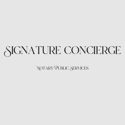 Avatar for Signature Concierge Notary Services