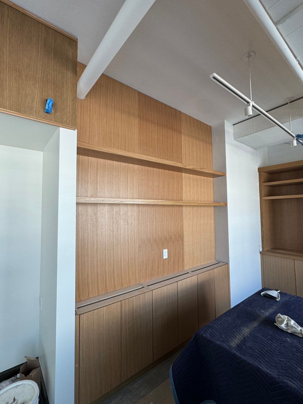 Completed project! Installed custom cabinets into 