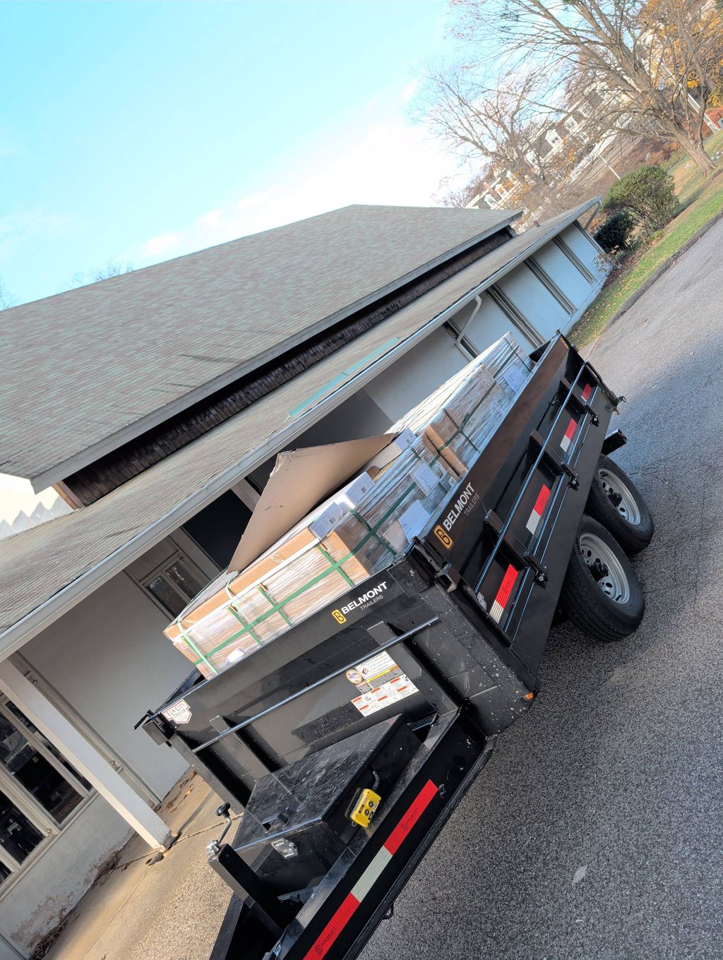 who are delivering all this material so if anybody