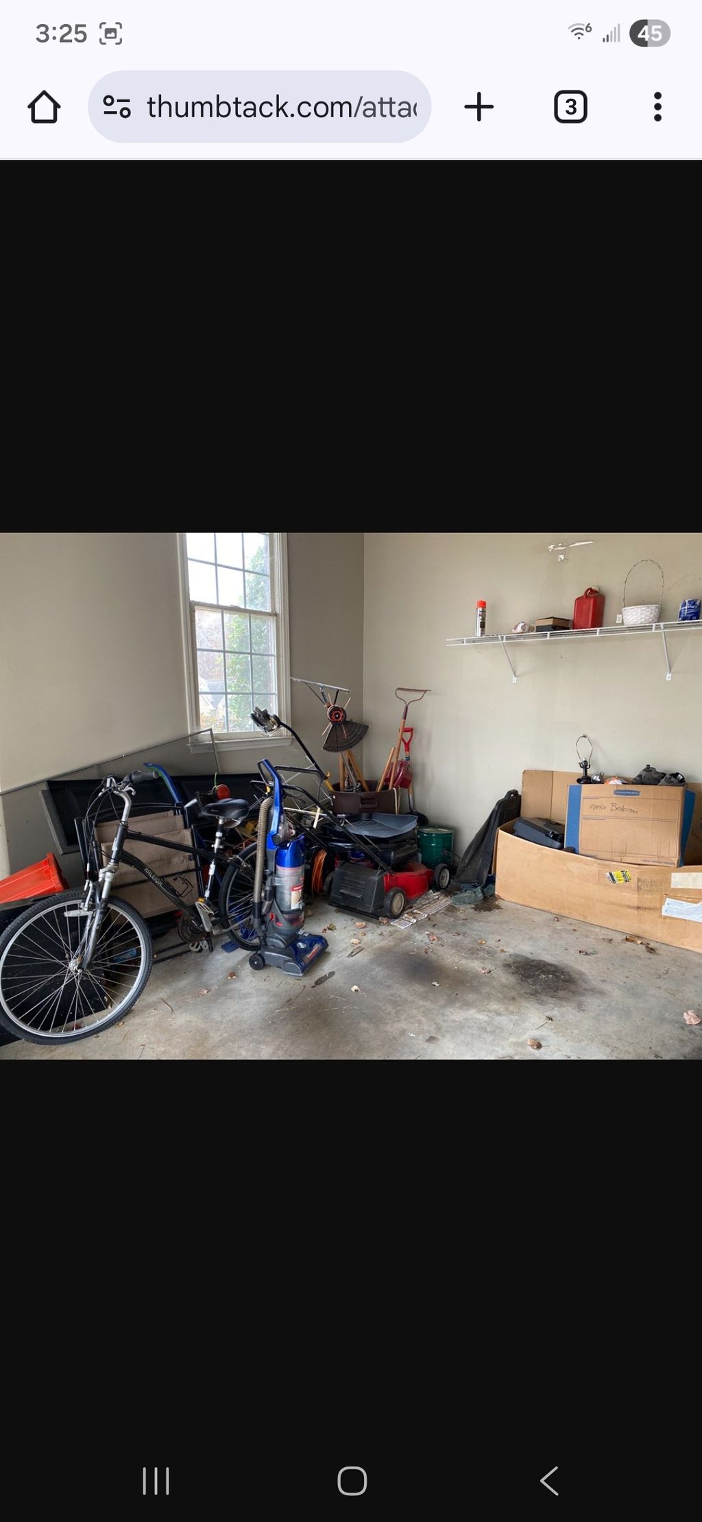 Garage clean out