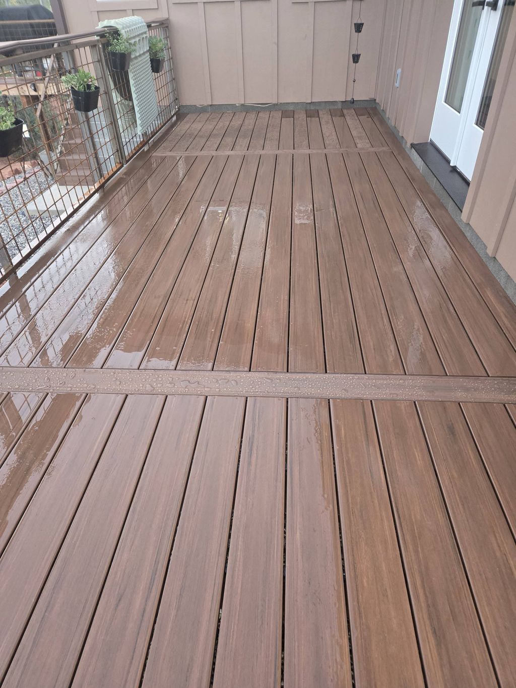 New Composite Wood Deck 