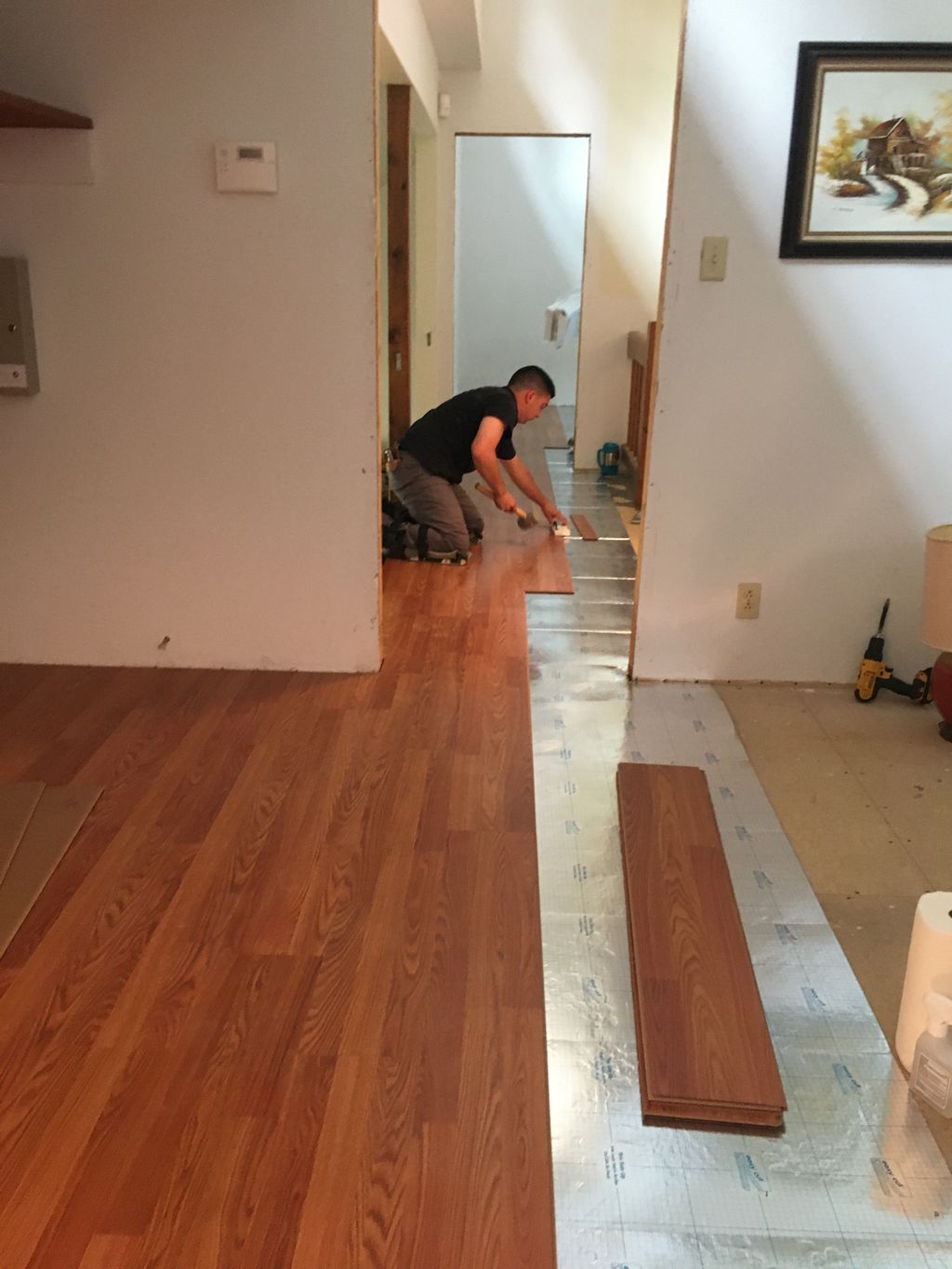 Laminate Install