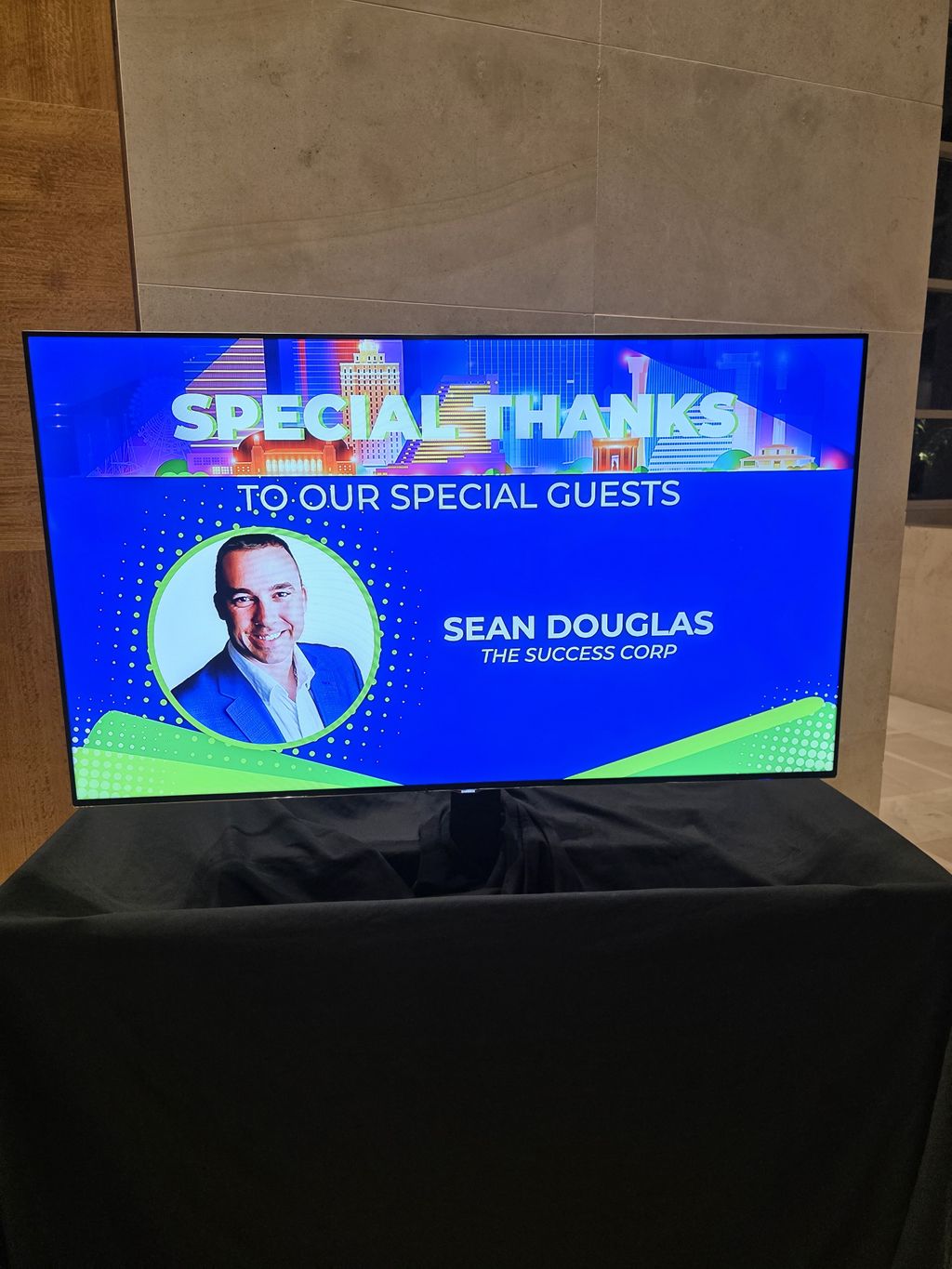 Speaking at MGM Atlantic City 