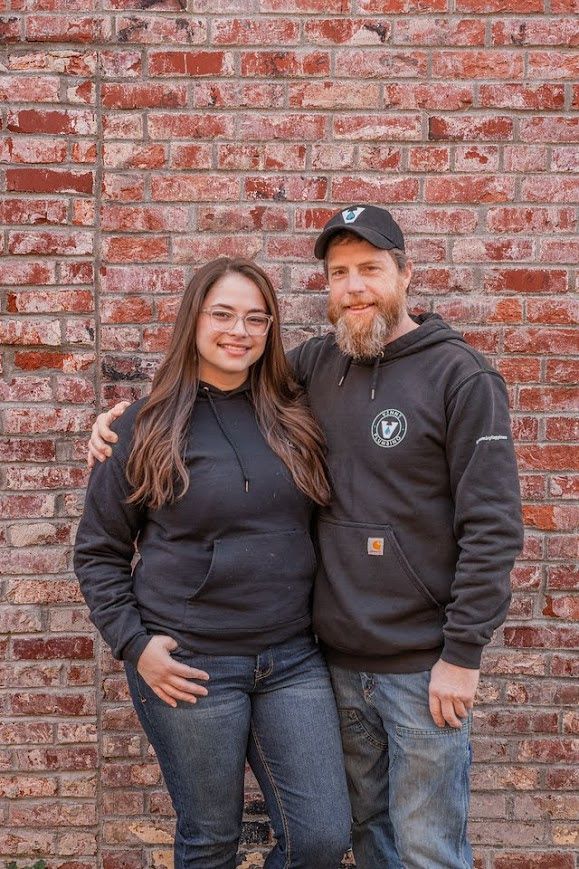 Emma and Ryan both journeyman plumbers