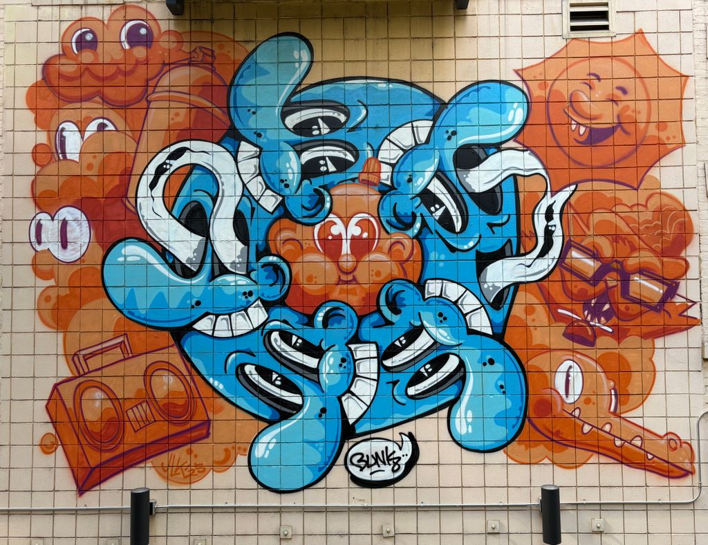 Opposite O'Malley's in the Alley. Collaboration wi