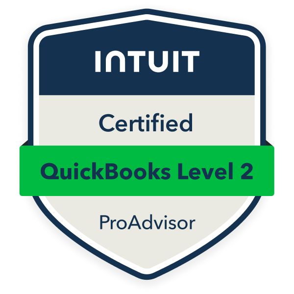 Certified Quickbooks Online ProAdvisor