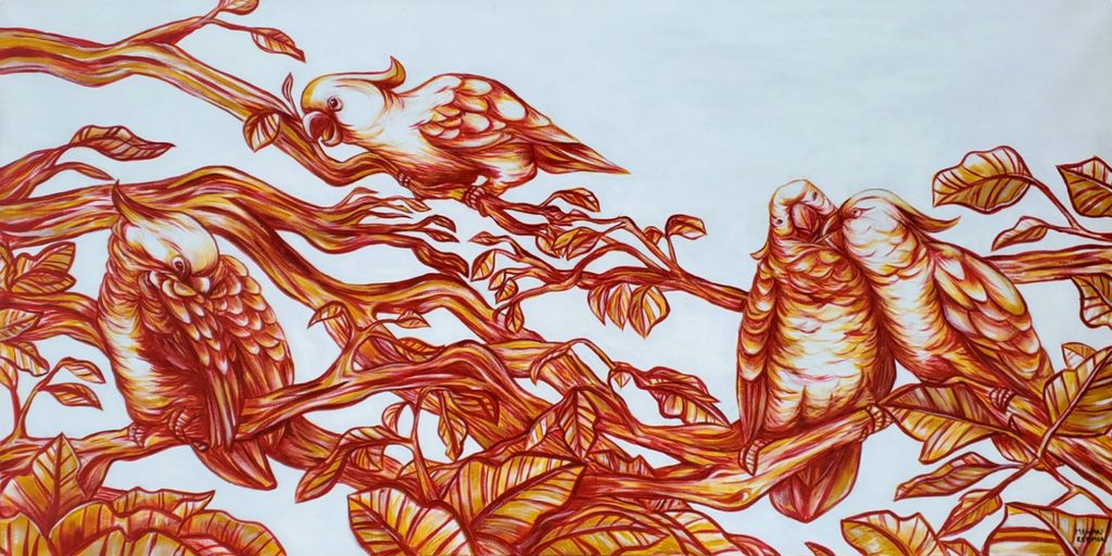 Acrylic Painting on Canvas