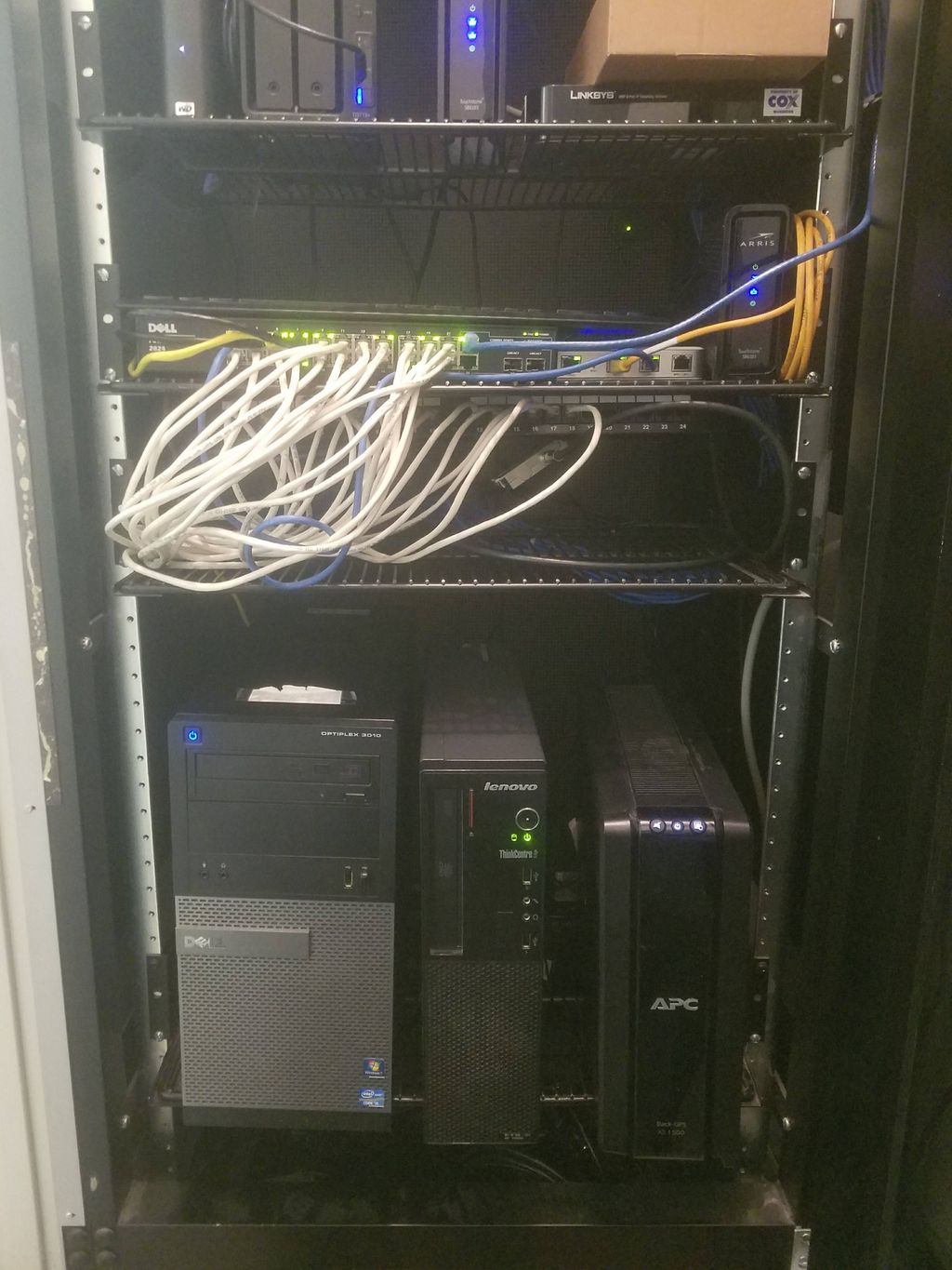 cable clean up after pic