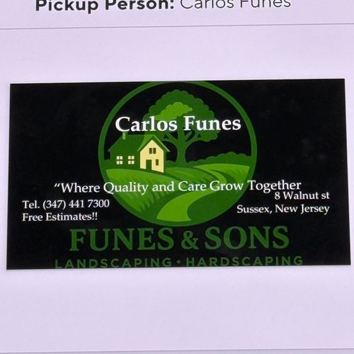 Funes&Sons landscaping.Hardscaping