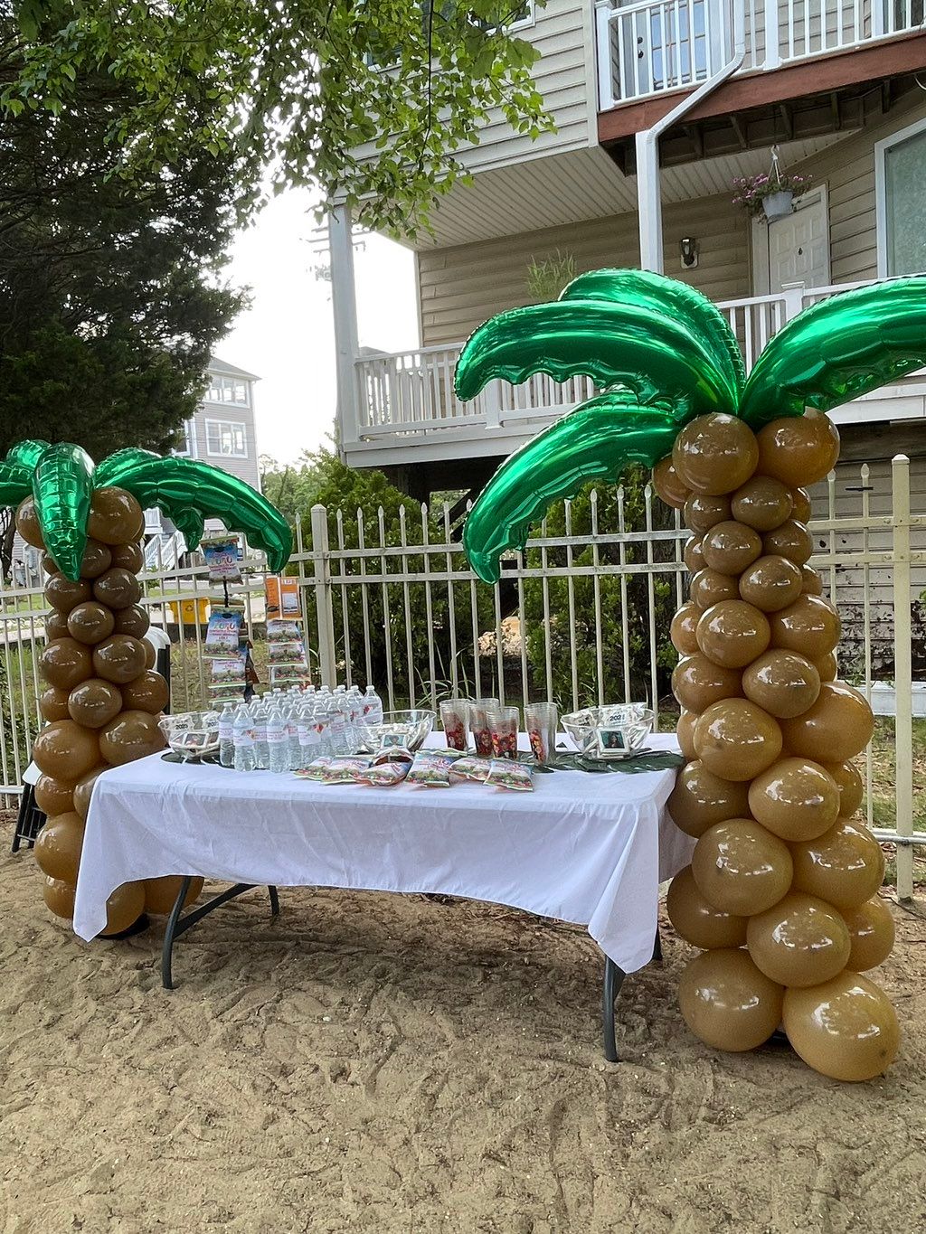 Balloon Palm trees!
